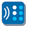 BARD Logo blue box with 6 pips and wifi icon